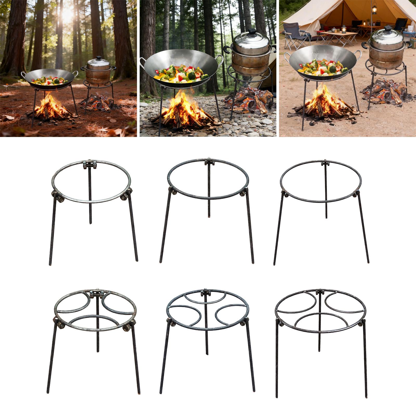 Camping Cooking Dutch Oven - Trípode para Fogatas, Soporte Multiusos para