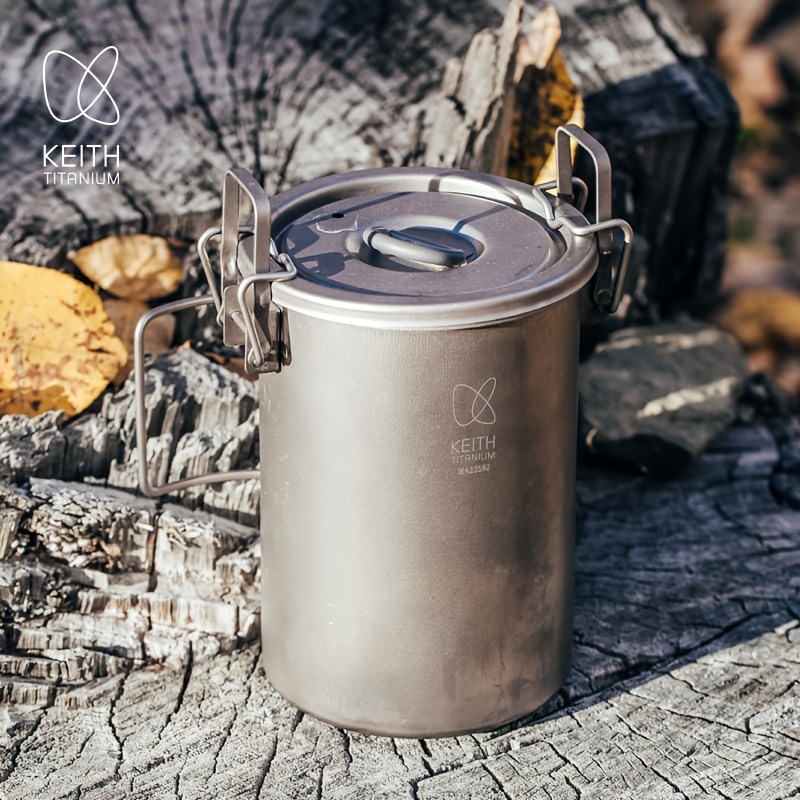 Camping Cooking Bundle - Olla para cocinar arroz de titanio