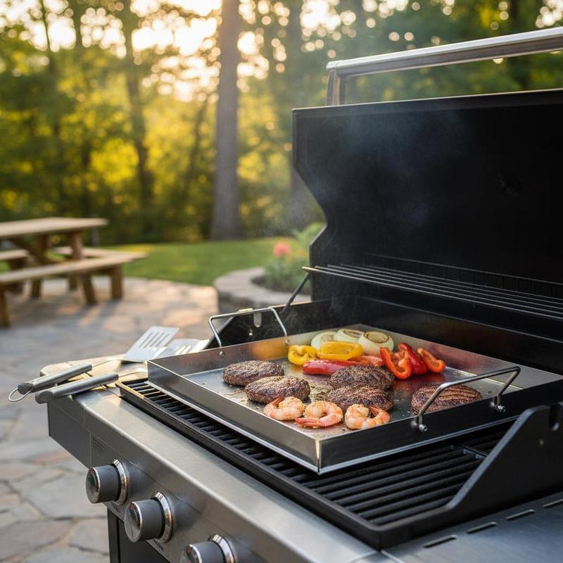 Camping Cooking Books - Plancha universal de superficie plana de