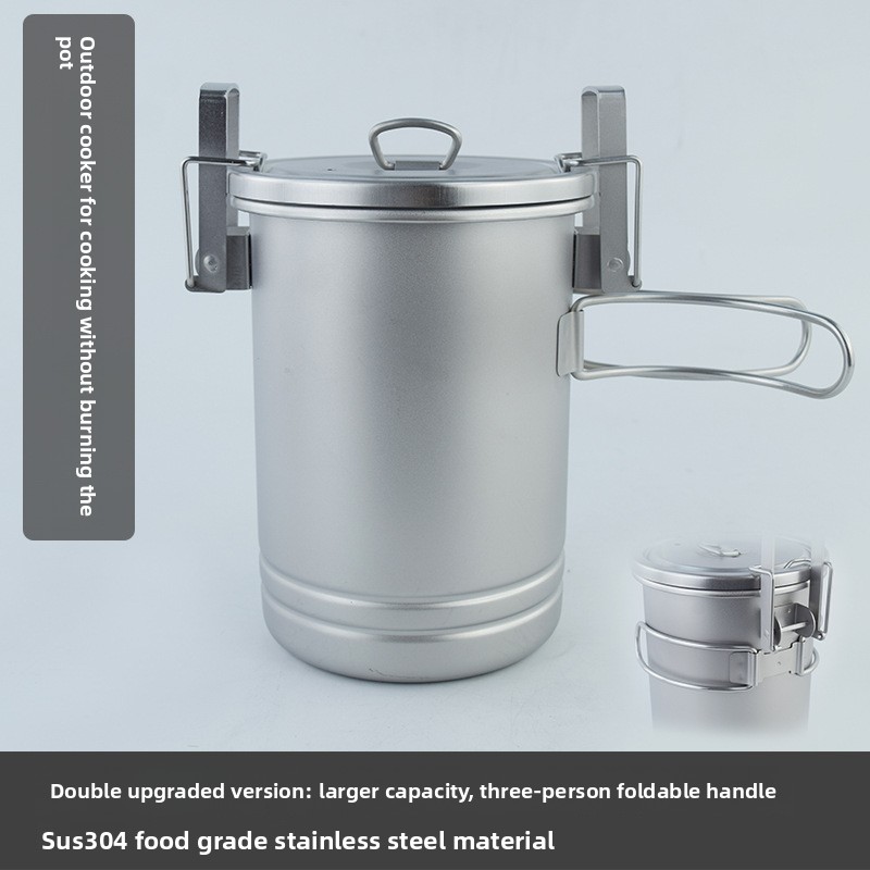 Camping Cooking - Olla multifuncional para cocinar arroz en