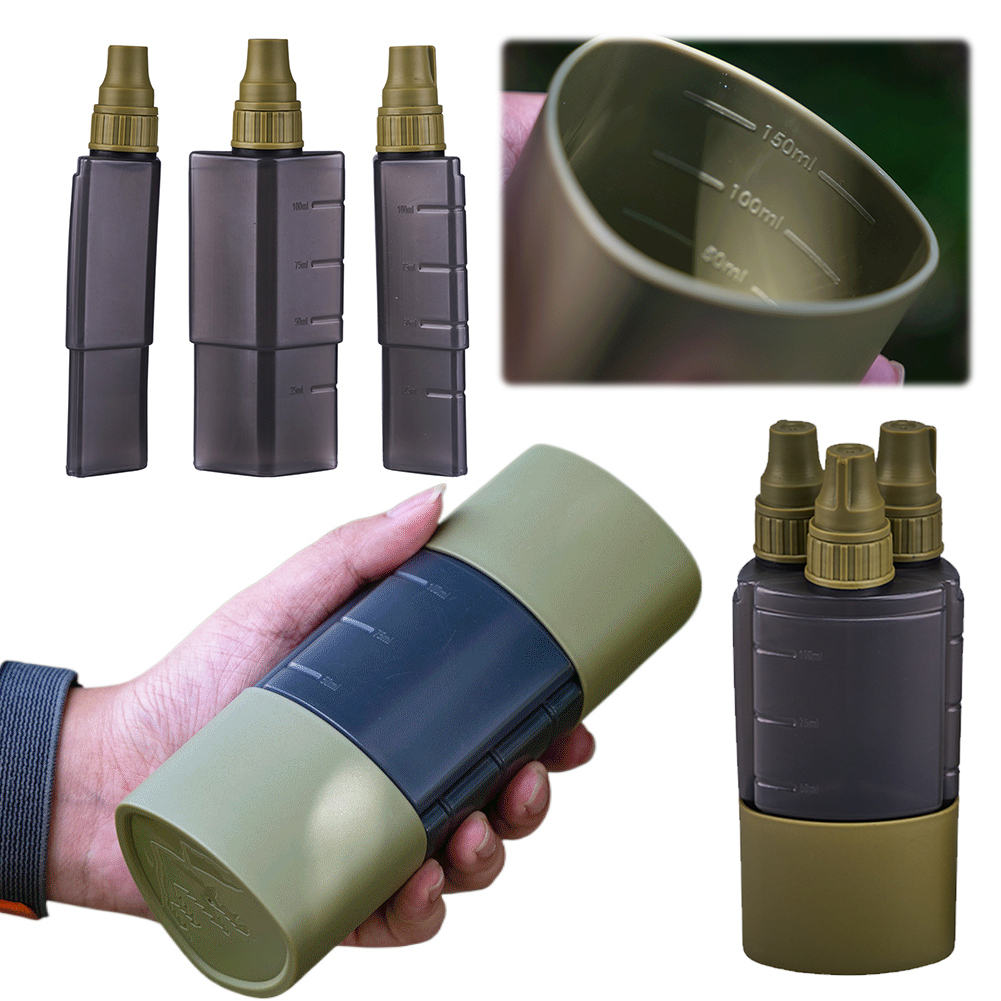 Camping Cooking Roll - Dispensador de condimentos 3 en 1