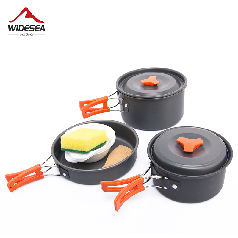 Camping Cooking Roll - Widesea-Juego de utensilios de cocina para