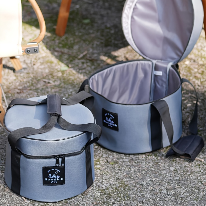 Camping Cooking Books - Cubo de Almacenamiento para Utensilios de