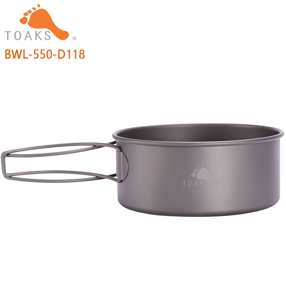 TOAKS-cuenco de titanio para a - Camping Cooking Utensils Kit reseña y precio