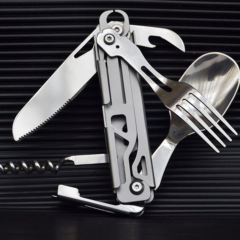 Juego de tenedor y cuchara mul - Camping Cooking Bundle reseña y precio