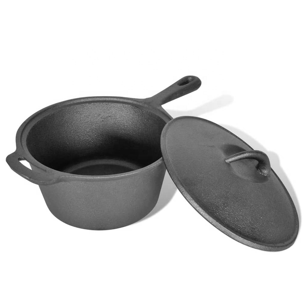 Barbacoa preazonada de alta re - Camping Cooking Dutch Oven reseña y precio