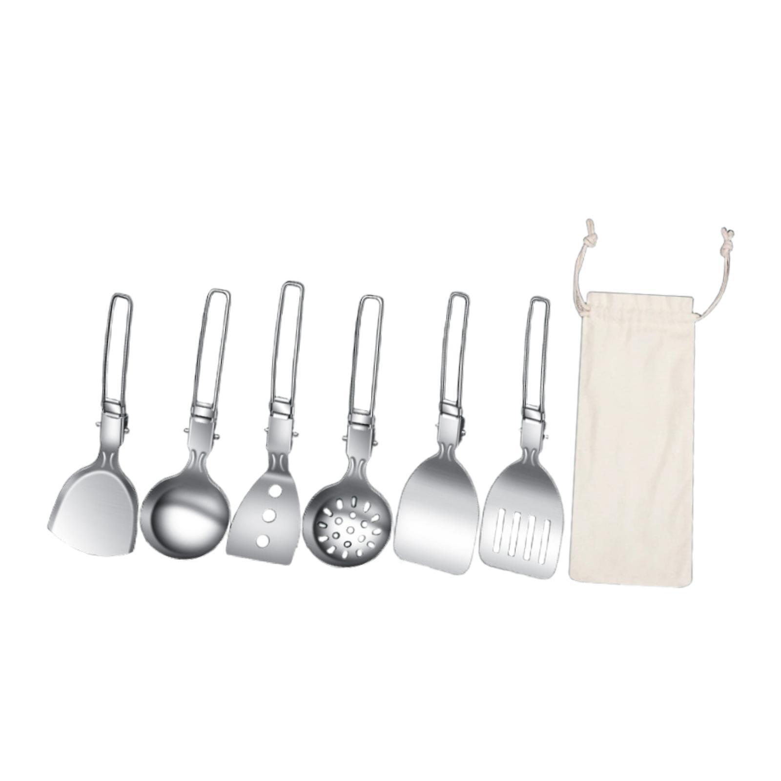 Juego de utensilios de cocina  - Camping Cooking Essentials Kit reseña y precio
