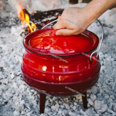 Olla Potjie de hierro fundido  - Camping Cooking Dutch Oven reseña y precio