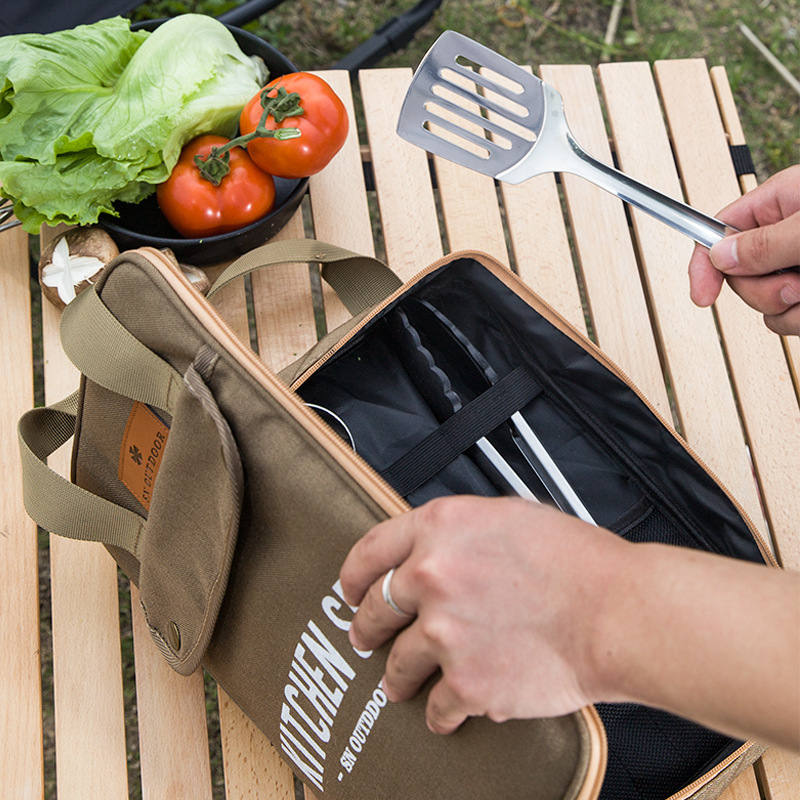 Juego de Utensilios de Cocina  - Camping Cooking Roll reseña y precio