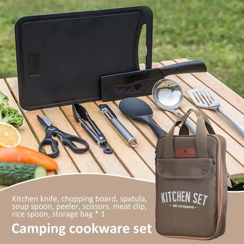 Juego de Utensilios de Cocina  - Camping Cooking Roll reseña y precio