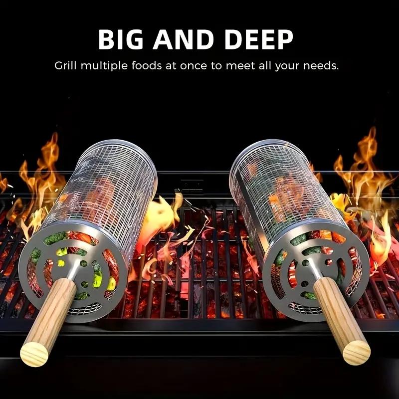 Juego de Cestas Redondas de Ac - Cooking Outdoor Camping reseña y precio