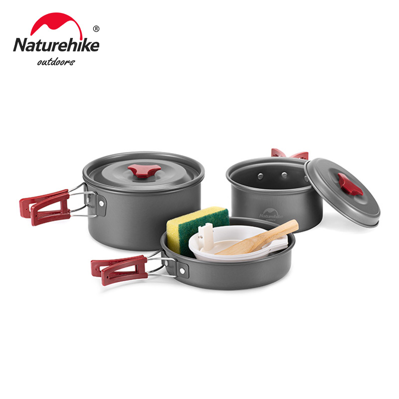 Naturehike-Olla ultraligera pa - Camping Cooking Bundle reseña y precio