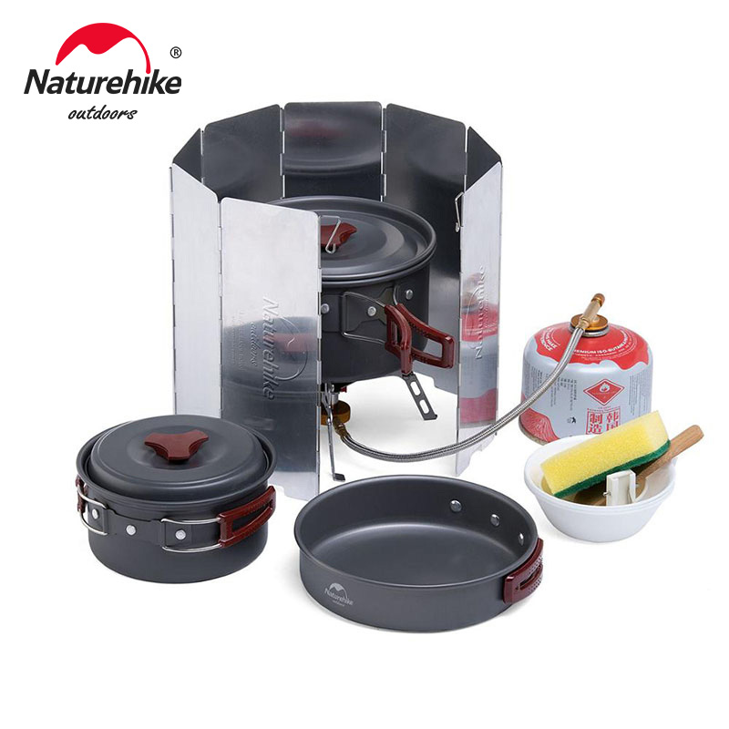 Naturehike-Olla ultraligera pa - Camping Cooking Bundle reseña y precio