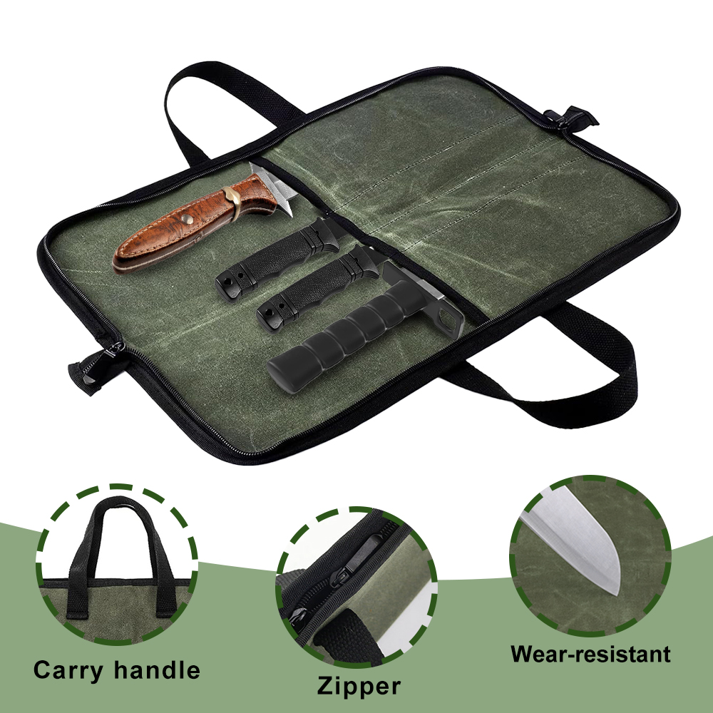 Bolsa Enrollable para Cuchillo - Camping Cooking Roll reseña y precio