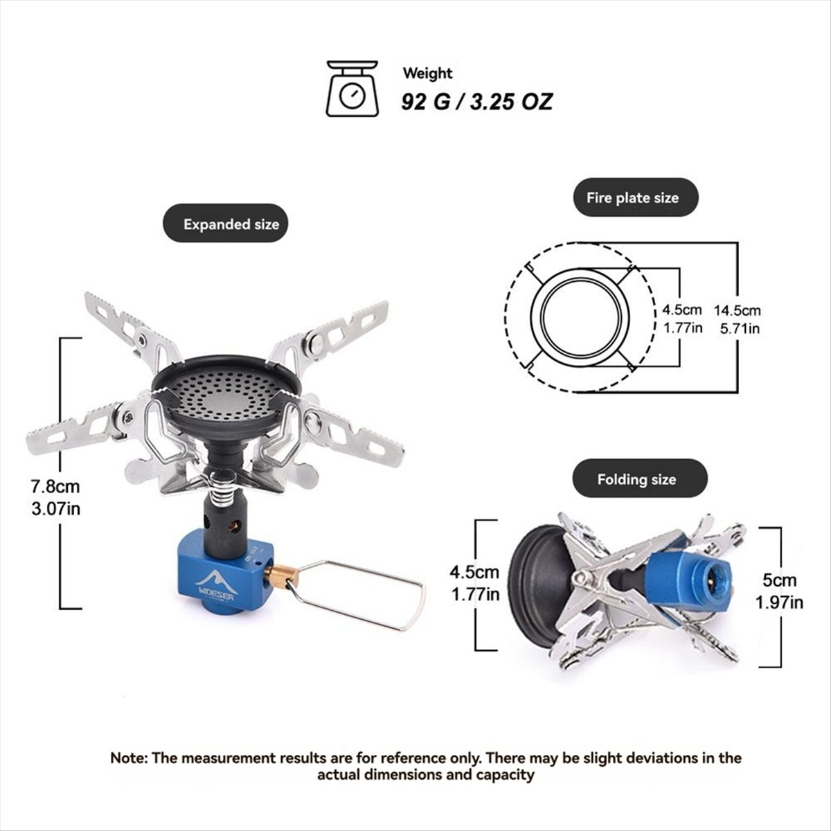 ABJV Quemador de gas para acam - Camping Cooking Hob reseña y precio