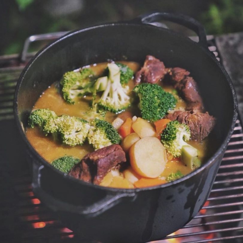 Utensilios de cocina para exte - Camping Cooking Dutch Oven reseña y precio