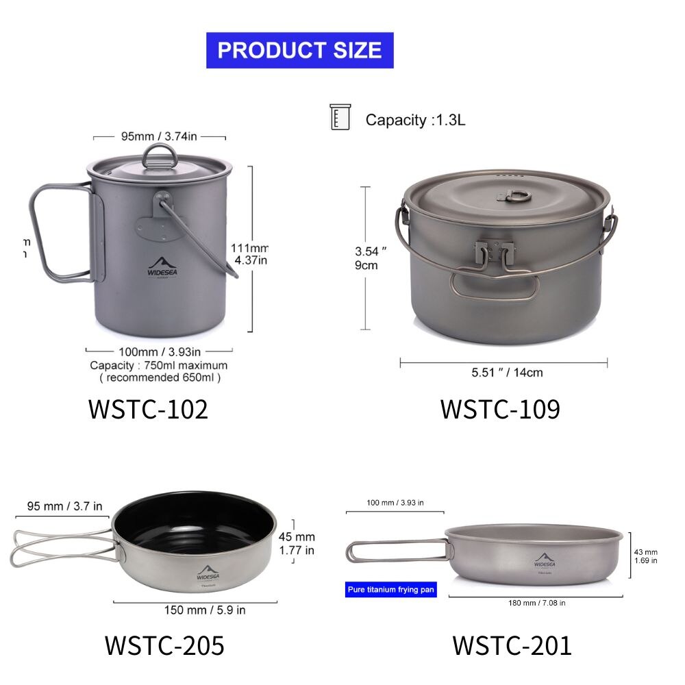 Widesea-vajilla para acampar,  - Camping Cooking Roll reseña y precio