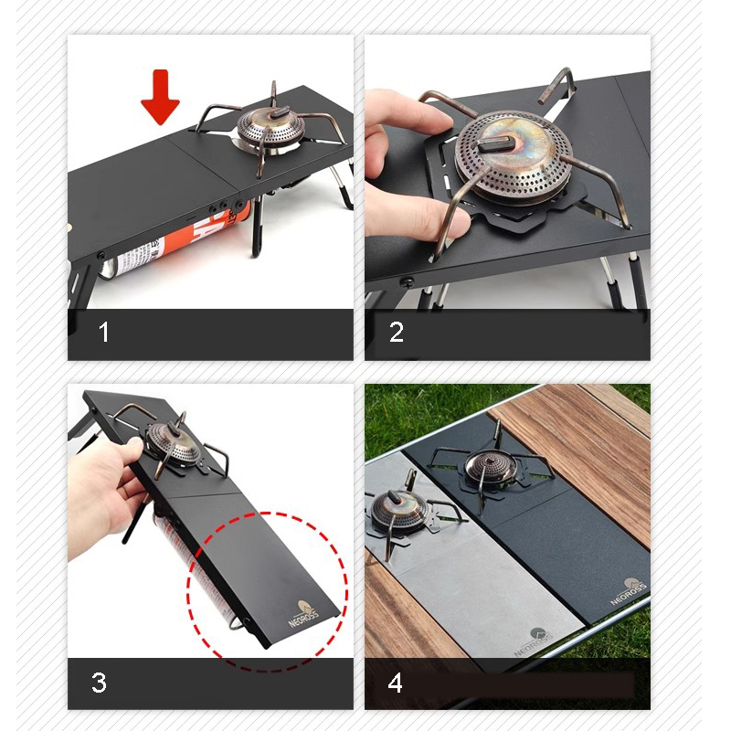 Accesorios para estufa de arañ - Camping Cooking Plate reseña y precio