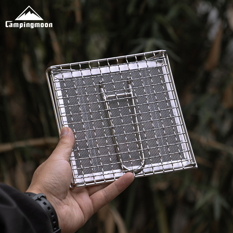 CAMPINGMOON Rejilla Plegable d - Camping Cooking Hob reseña y precio