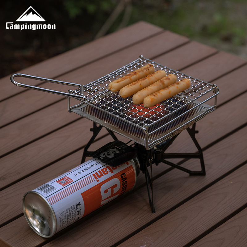 CAMPINGMOON Rejilla Plegable d - Camping Cooking Hob reseña y precio