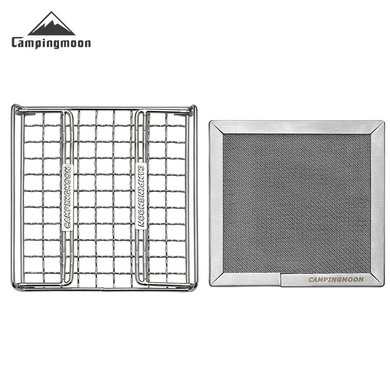 CAMPINGMOON Rejilla Plegable d - Camping Cooking Hob reseña y precio