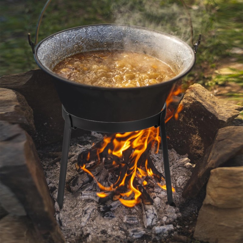 Trípode T22C para olla holande - Camping Cooking Dutch Oven reseña y precio