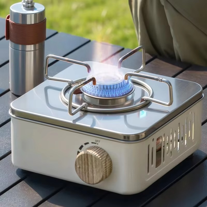 Mini estufa de Gas para acampa - Camping Cooking Plate reseña y precio