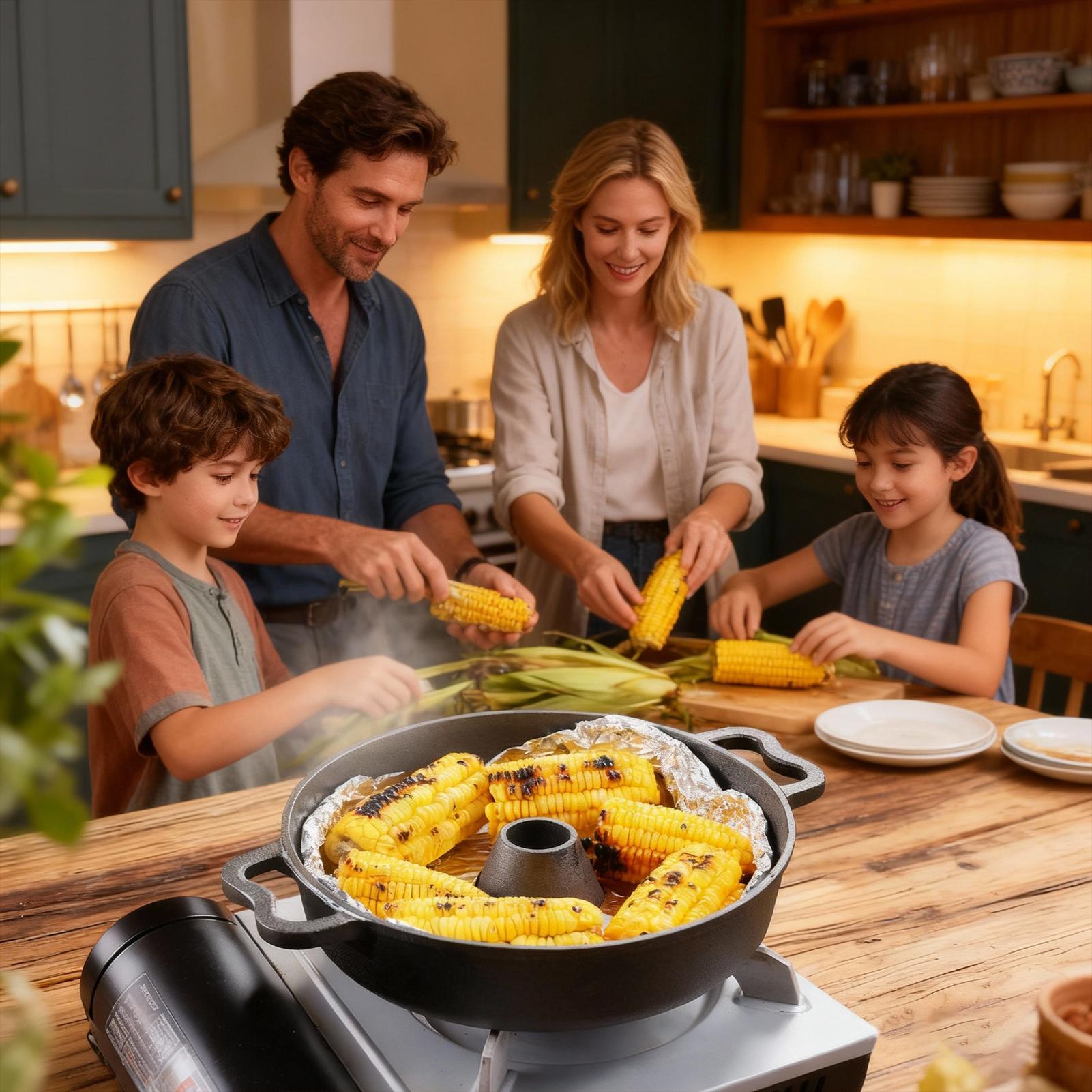 Olla de sopa de hierro fundido - Camping Cooking Dutch Oven reseña y precio