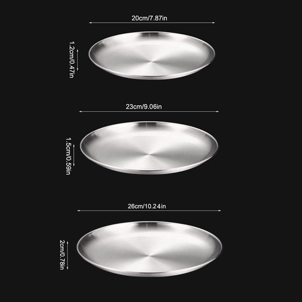 Plato de comedor de Metal, pla - Camping Cooking Plate reseña y precio