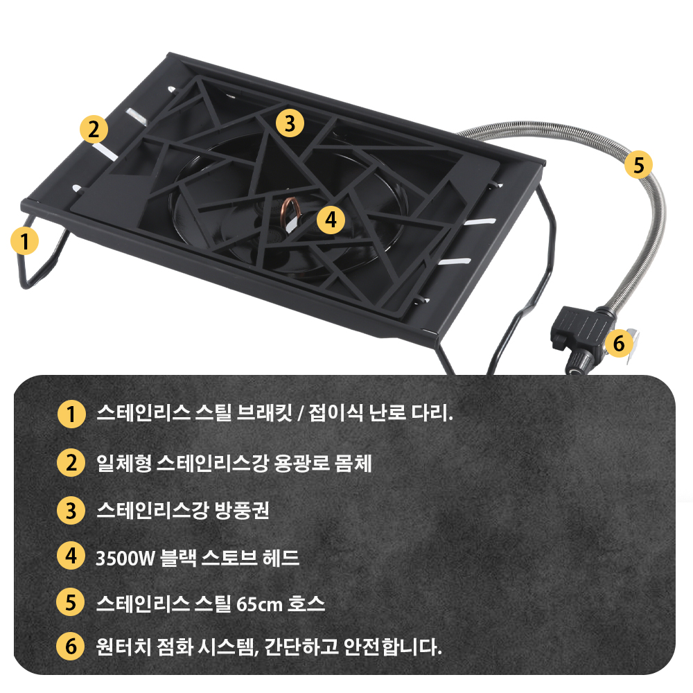 Estufa de Camping Pandatour IG - Camping Cooking Hob reseña y precio
