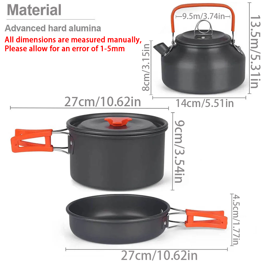1 Uds./1 Juego de utensilios d - Camping Cooking Roll reseña y precio