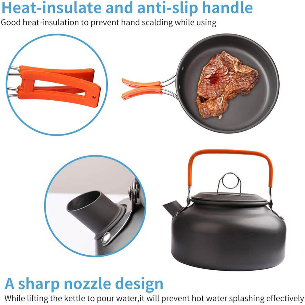1 Uds./1 Juego de utensilios d - Camping Cooking Roll reseña y precio