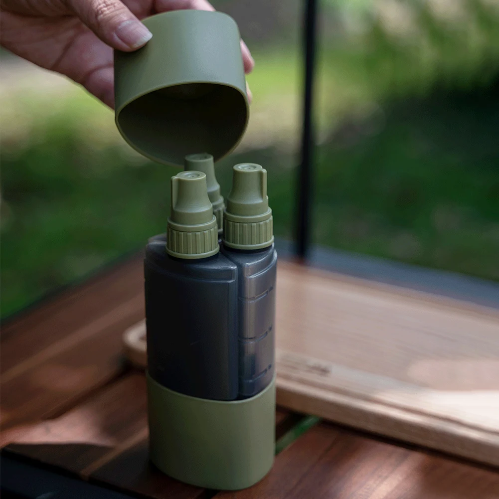 Dispensador de condimentos 3 e - Camping Cooking Roll reseña y precio
