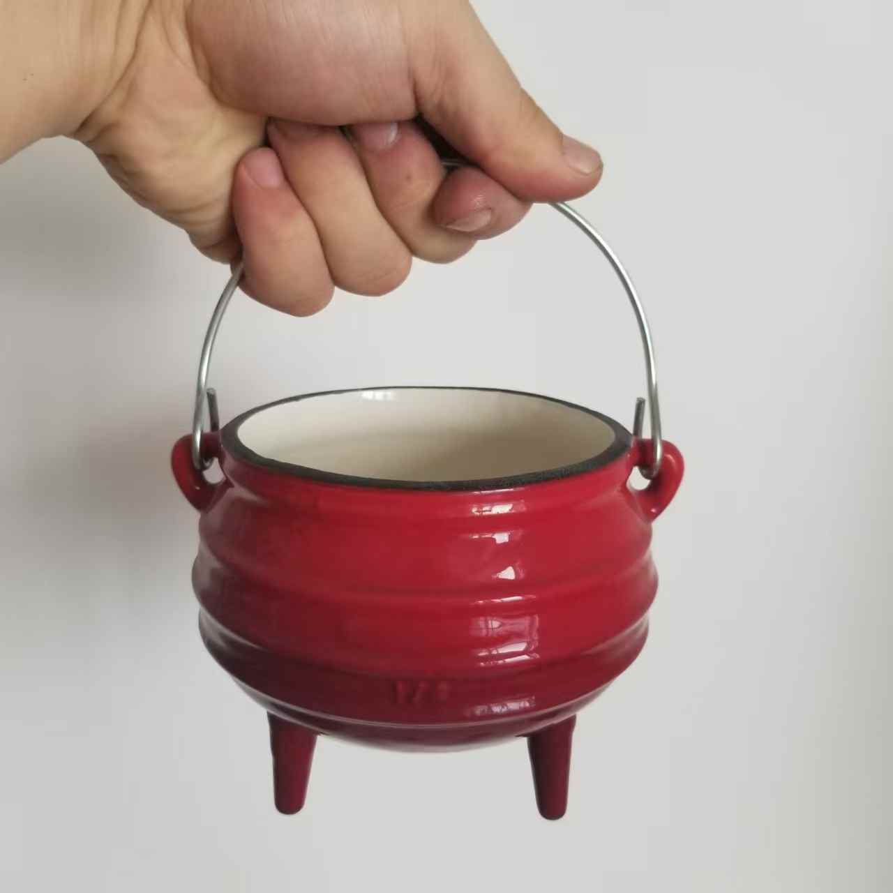 Olla de Hierro Fundido Esmalta - Camping Cooking Dutch Oven reseña y precio