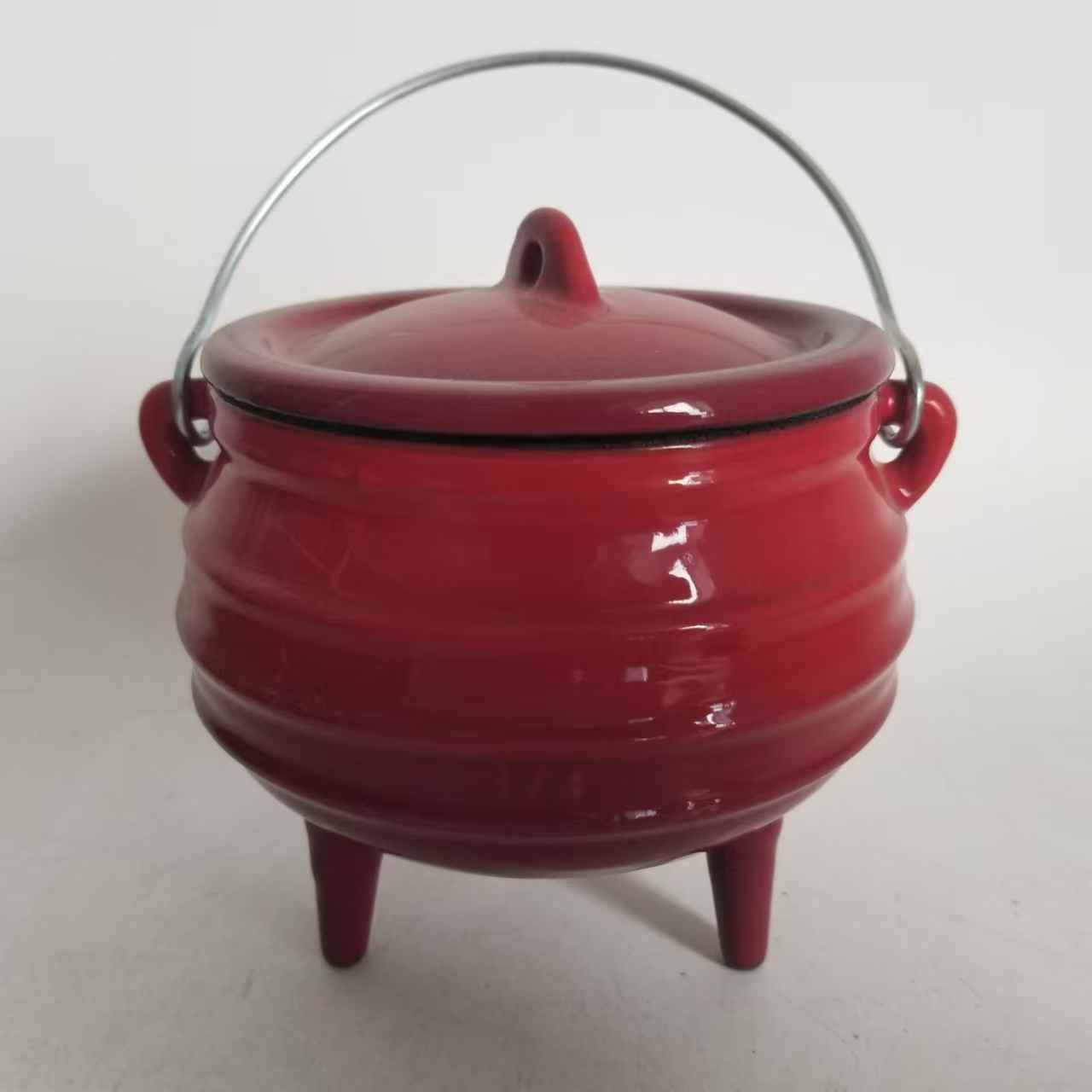 Olla de Hierro Fundido Esmalta - Camping Cooking Dutch Oven reseña y precio