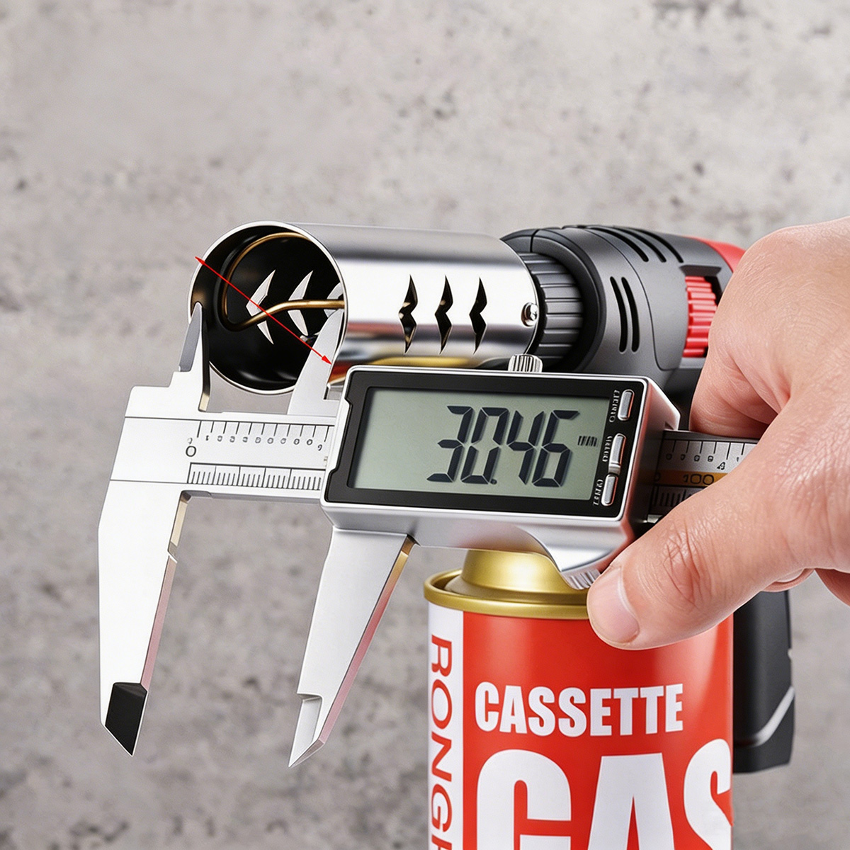 Antorcha de butano de tubo lar - Camping Cooking Youtube reseña y precio