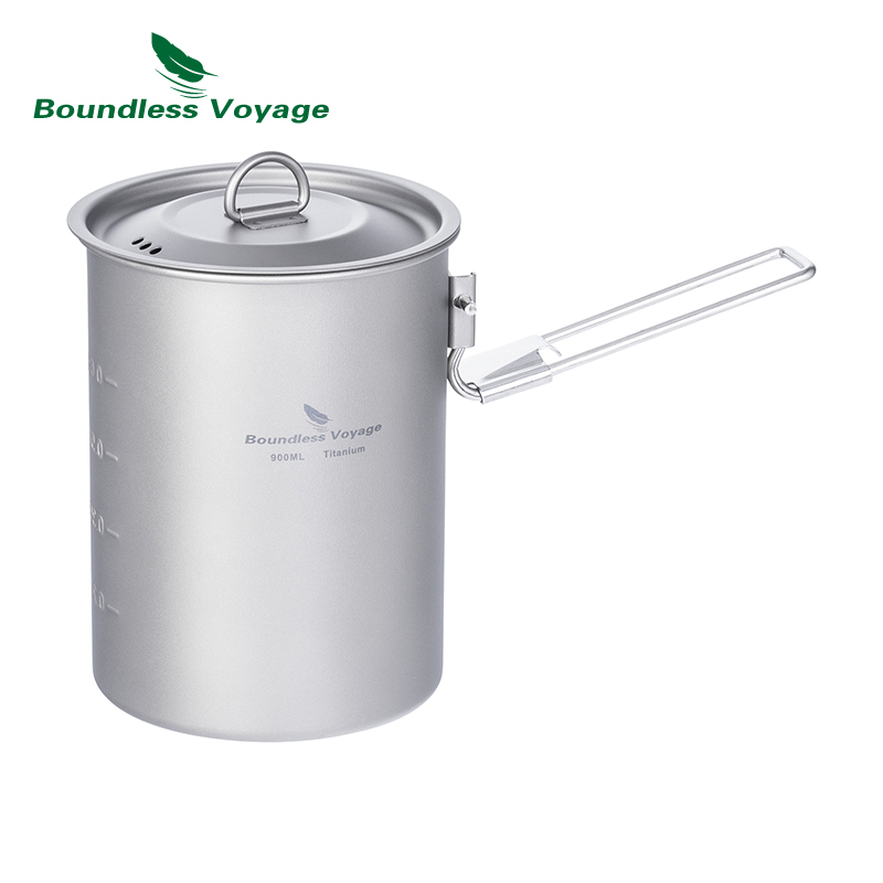 Boundless Voyage-olla de titan - Camping Cooking Utensils Kit reseña y precio