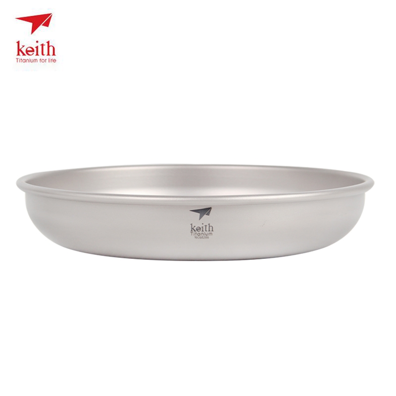 Placa de titanio Keith, platos - Camping Cooking Plate reseña y precio