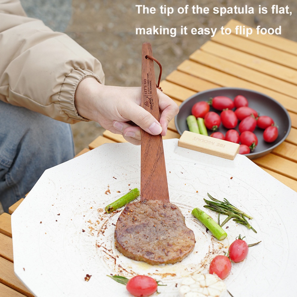 Espátula de Madera para Acampa - Camping Cooking Roll reseña y precio