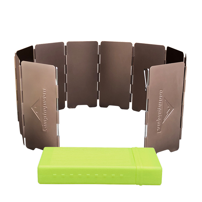 10 placas de color bronce pleg - Camping Cooking Plate reseña y precio
