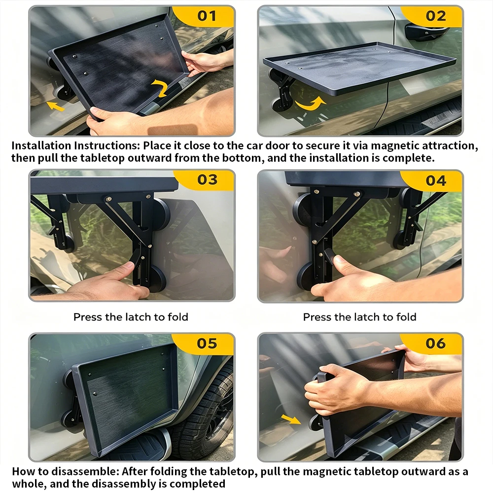 Bandeja Plegable para Puerta L - Camping Cooking Plate reseña y precio