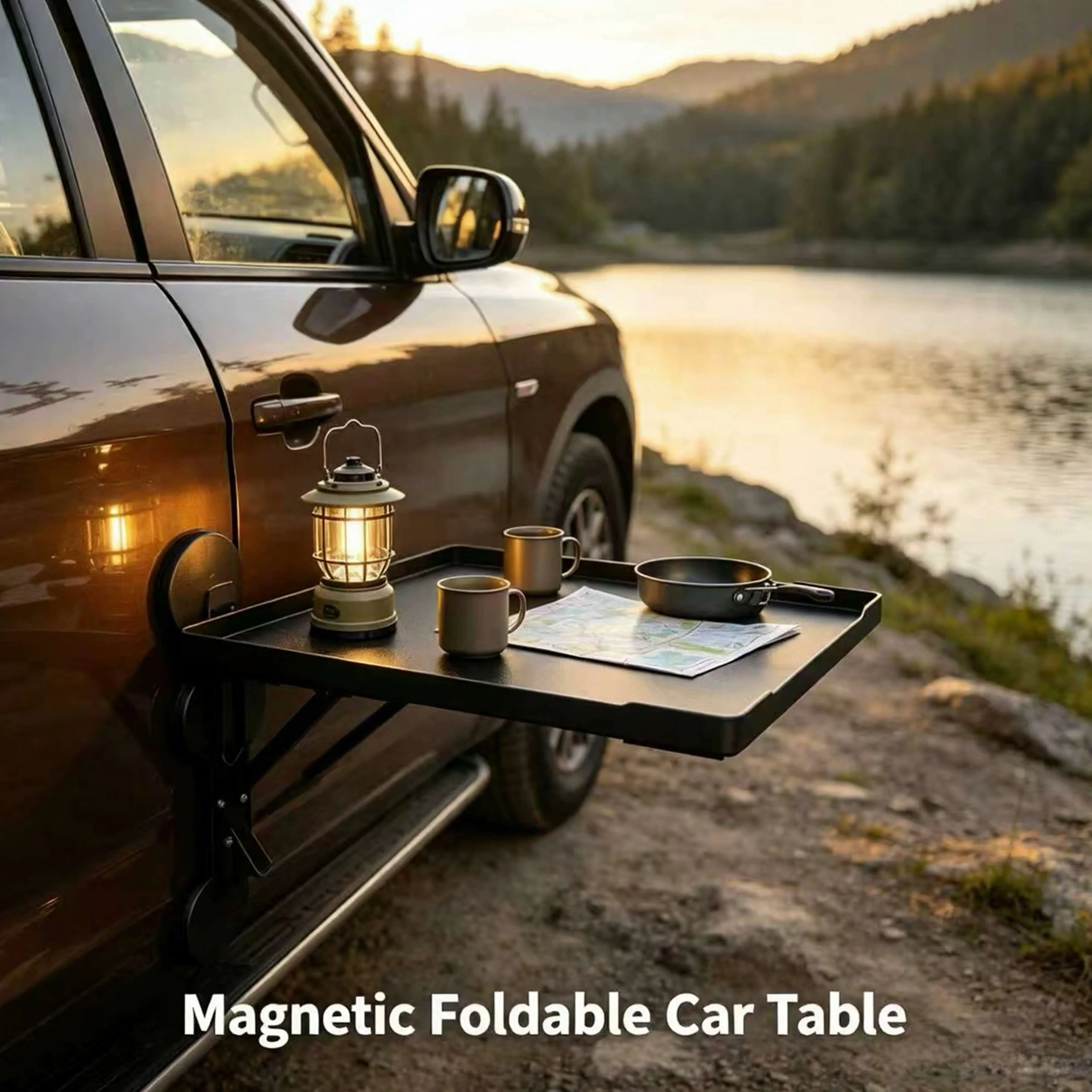 Bandeja Plegable para Puerta L - Camping Cooking Plate reseña y precio