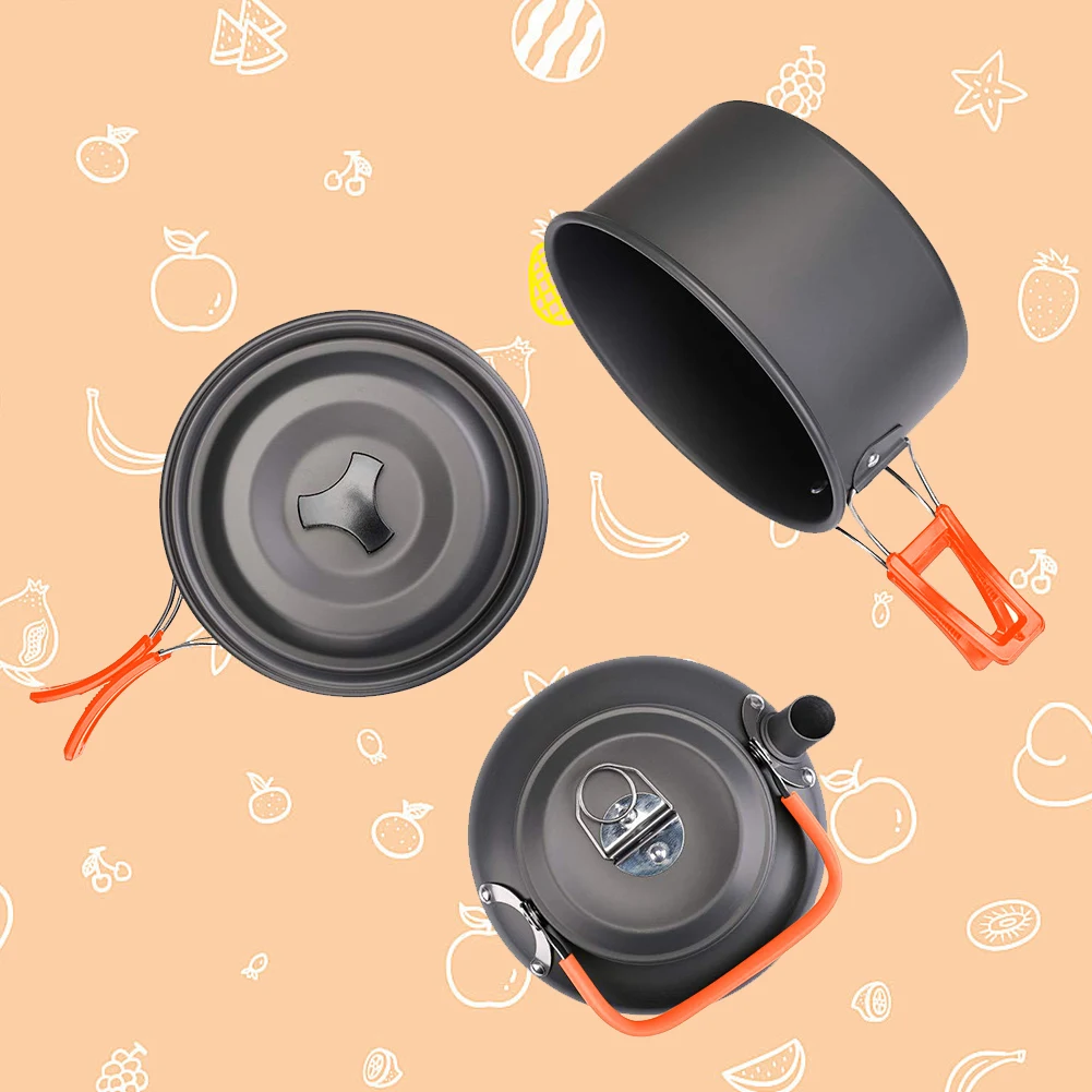 Kit de utensilios de cocina pa - Camping Cooking Utensils Kit reseña y precio