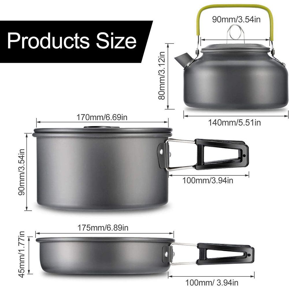 Juego de utensilios de cocina  - Camping Cooking Books reseña y precio