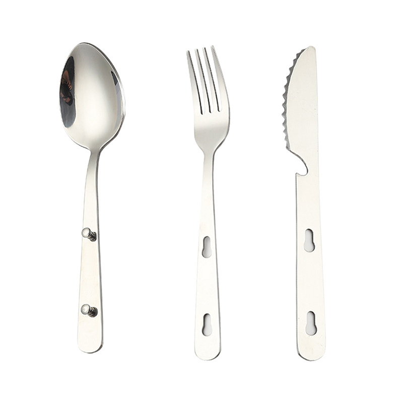Juego de 3 piezas de cubiertos - Camping Cooking Bundle reseña y precio