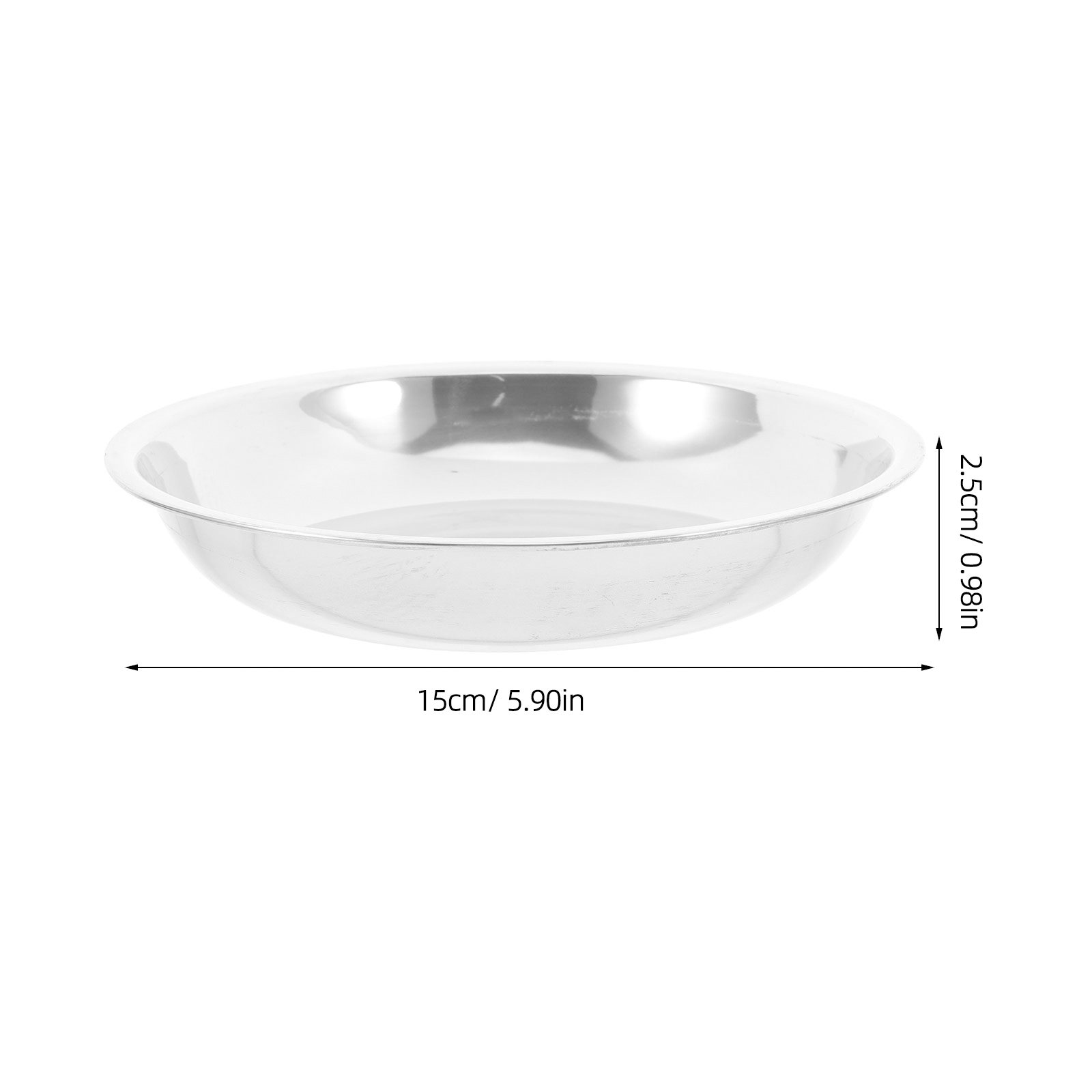 6 piezas de bandeja redonda de - Camping Cooking Plate reseña y precio